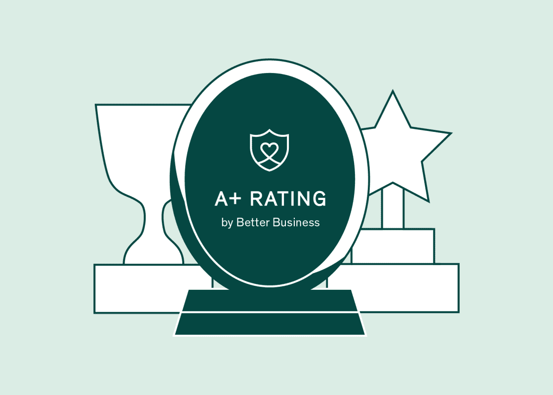 A plus rating